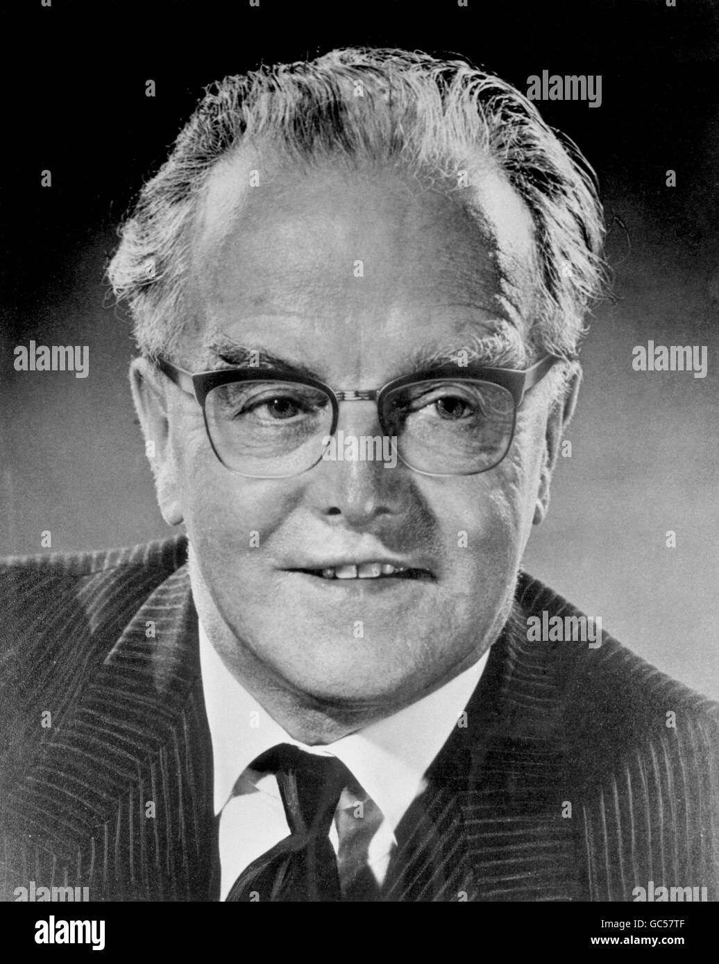 UNDATED FILER OF SIR JOHN MOORES, FOUNDER OF THE LITTLEWOODS FOOTBALL POOLS & CATALOGUES EMPIRE, WHO HAS DIED, AGED 97. Stock Photo