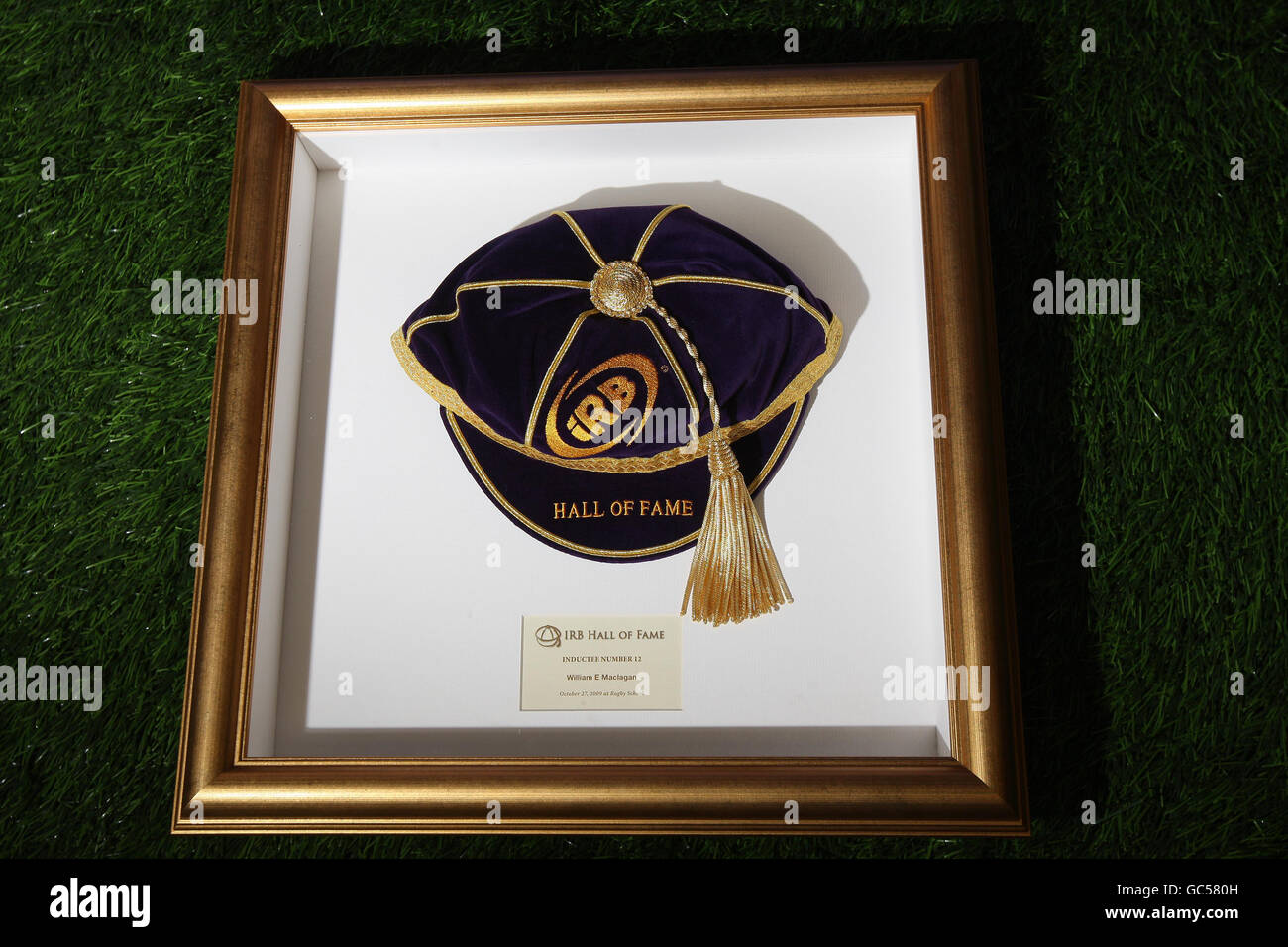 Rugby Union IRB Hall of Fame Caps Murrayfield. An IRB Hall of Fame
