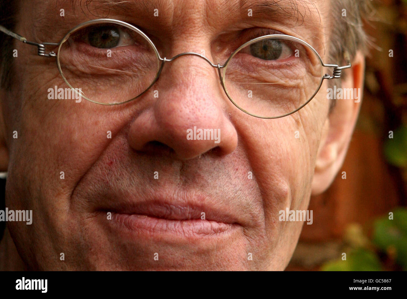 Simon Mann returns to the UK Stock Photo