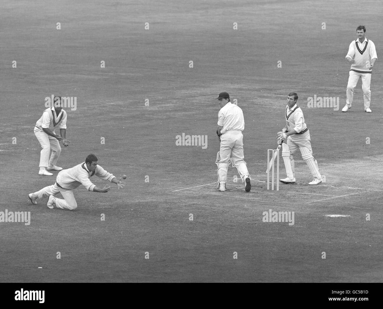 Cricket - County Championship - Middlesex v Northamptonshire - Lords - Second Day Stock Photo