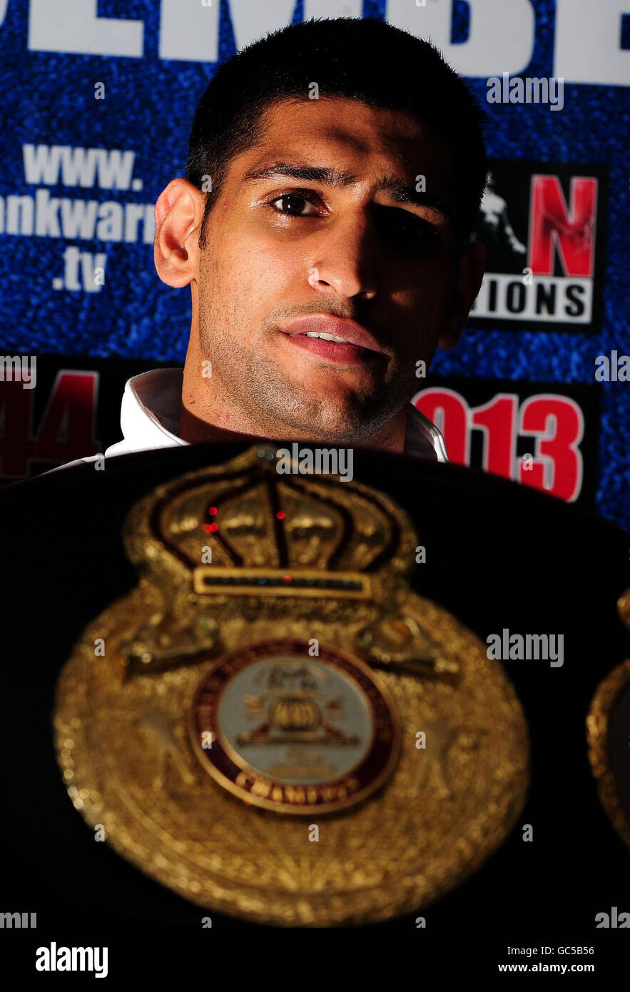 Boxing - Amir Khan Photo Call - Baltic Centre Stock Photo - Alamy