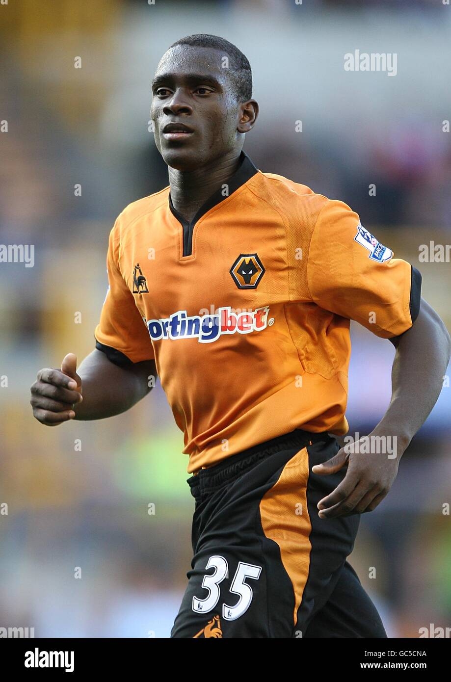 Soccer - Barclays Premier League - Wolverhampton Wanderers v Aston Villa - Molineux Stock Photo