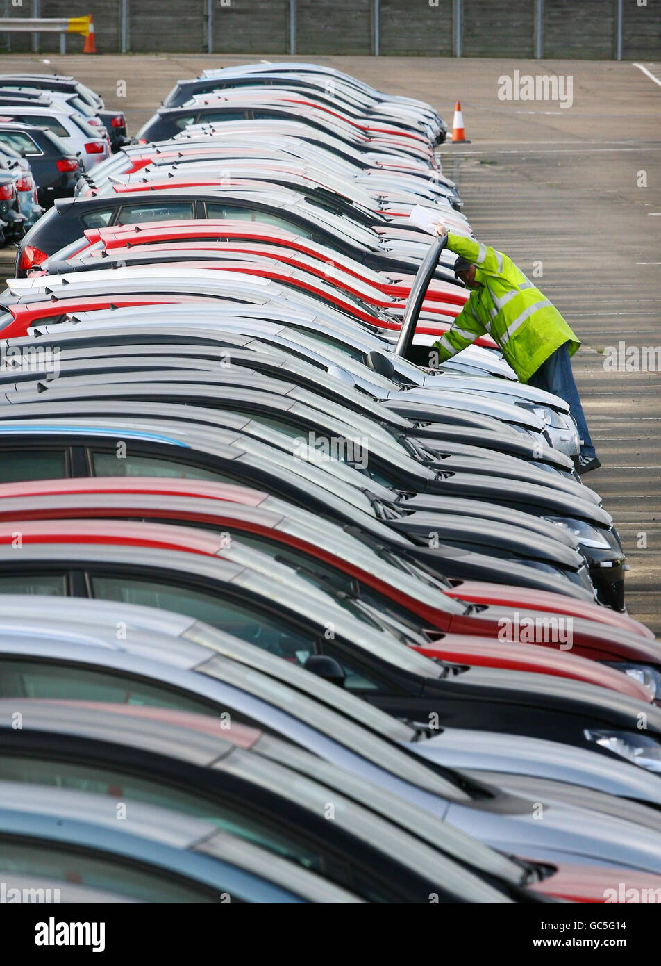 Car sales up Stock Photo Alamy