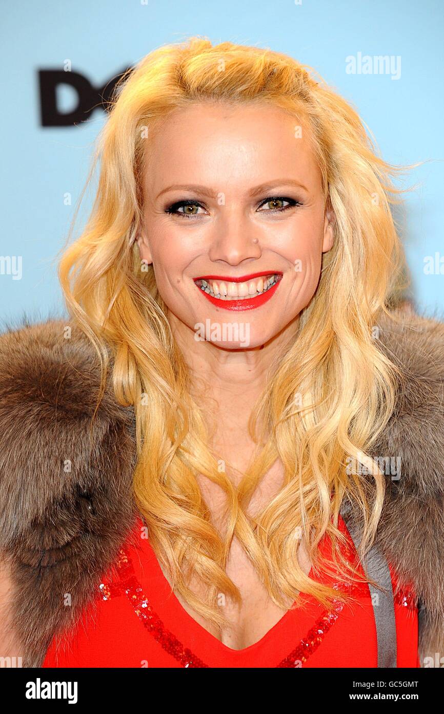 MTV Europe Music Awards 2009 - Berlin. Franziska Knuppe arriving for