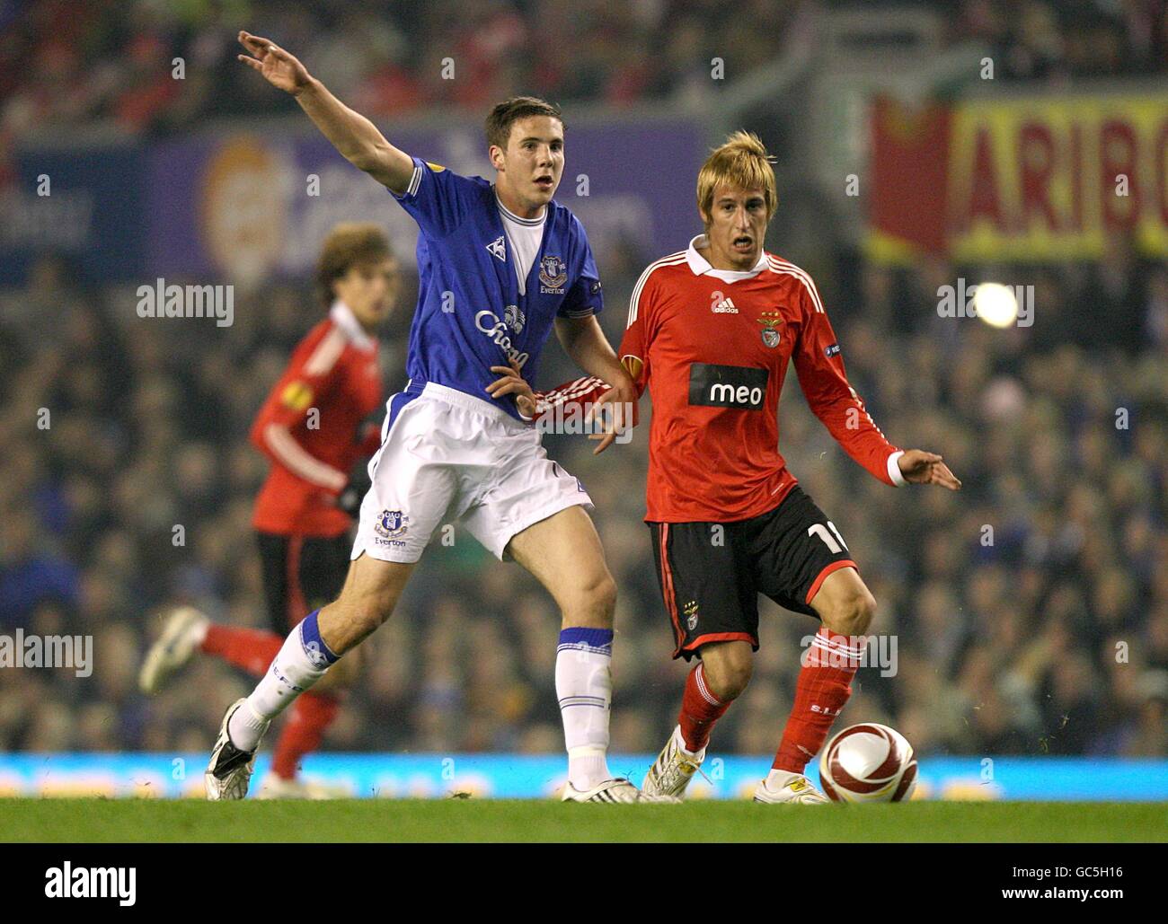 Soccer Uefa Europa League Group I Everton V Sl Benfica Stock Photo Alamy