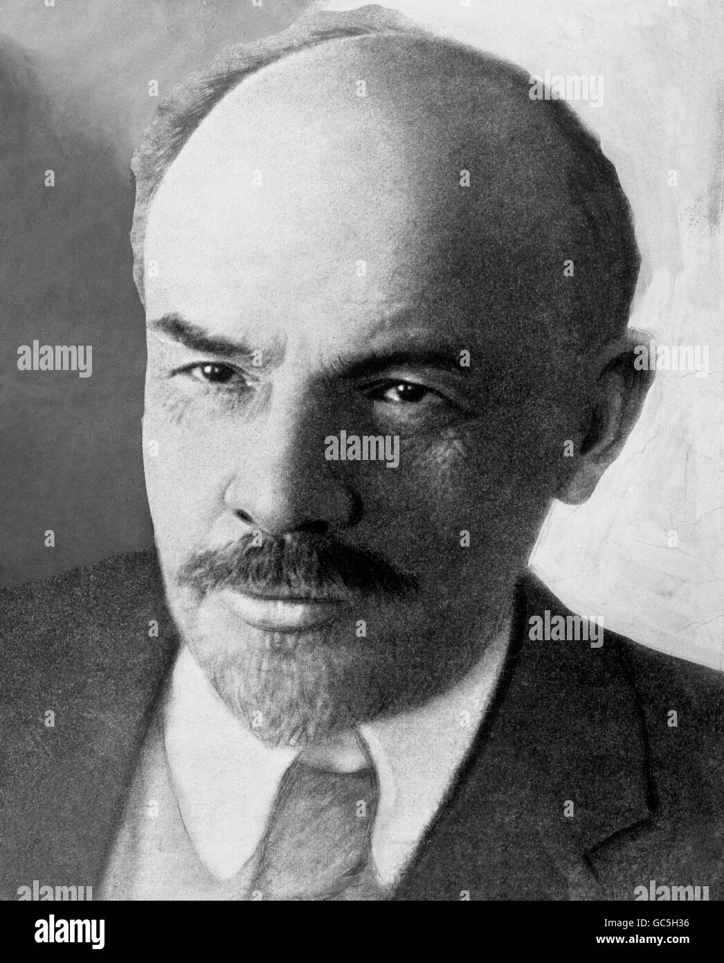 Politics - Russian Bolshevik Leader Vladimir Lenin Stock Photo