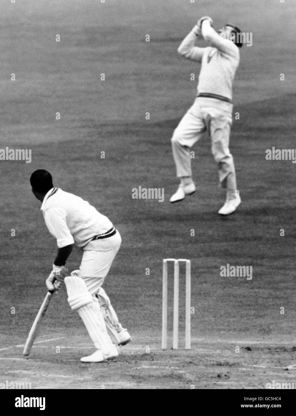 Cricket county championship 1968 Black and White Stock Photos & Images