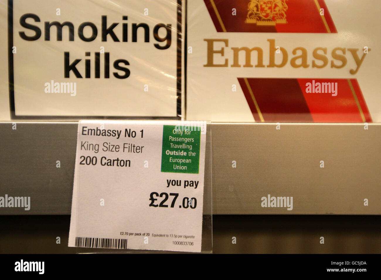 ORLANDO INTERNATIONAL AIRPORT DUTY FREE CIGARETTES visual data 3