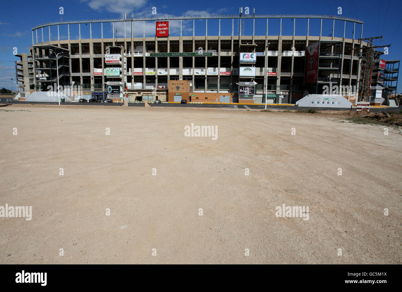 General view of the Estadio Martinez Valero home of Elche CF Stock Photo