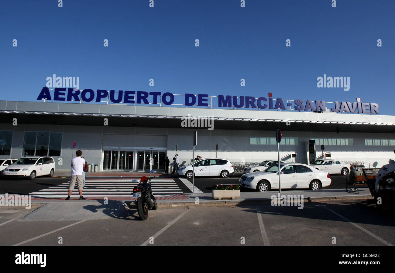 Travel Stock - Spain. General view of the Aeropuerto de Murcia-San Javier Stock Photo