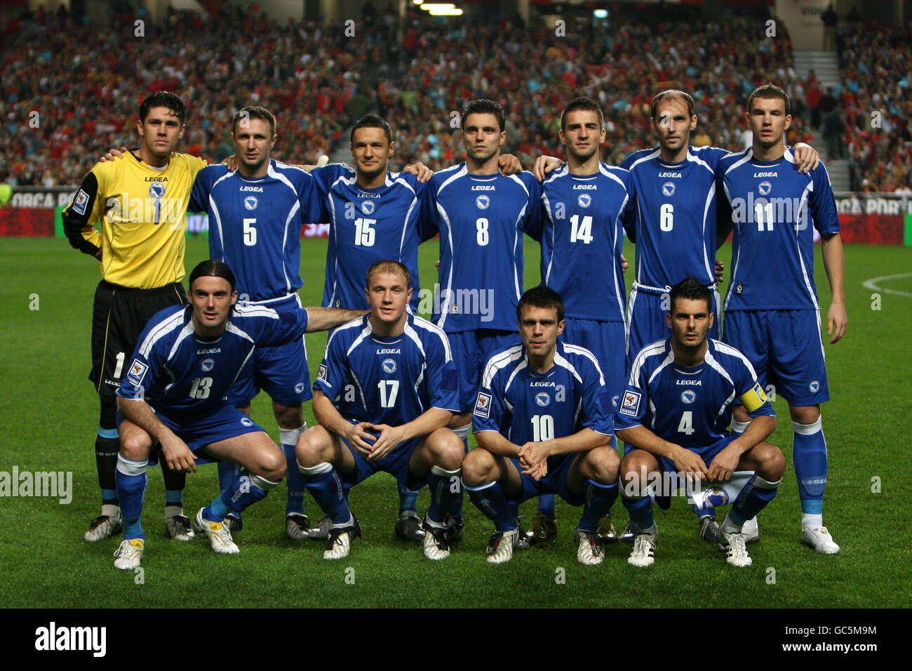 Soccer - FIFA World Cup 2010 - Play Offs - First Leg - Portugal v Bosnia-Herzegovina - Estadio De Luz Stock Photo