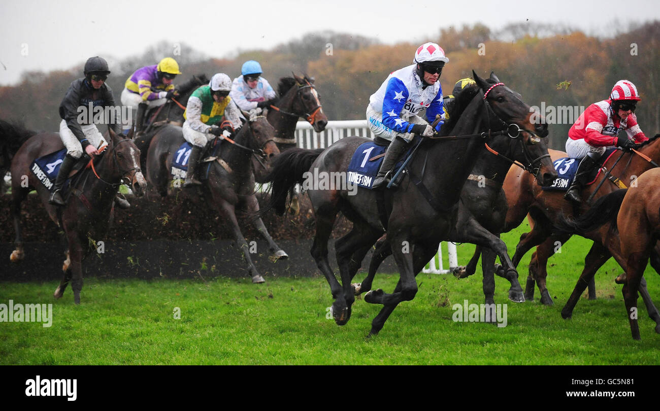 Diamond Harry ridden by Timmy Murphy on his way to victory in the