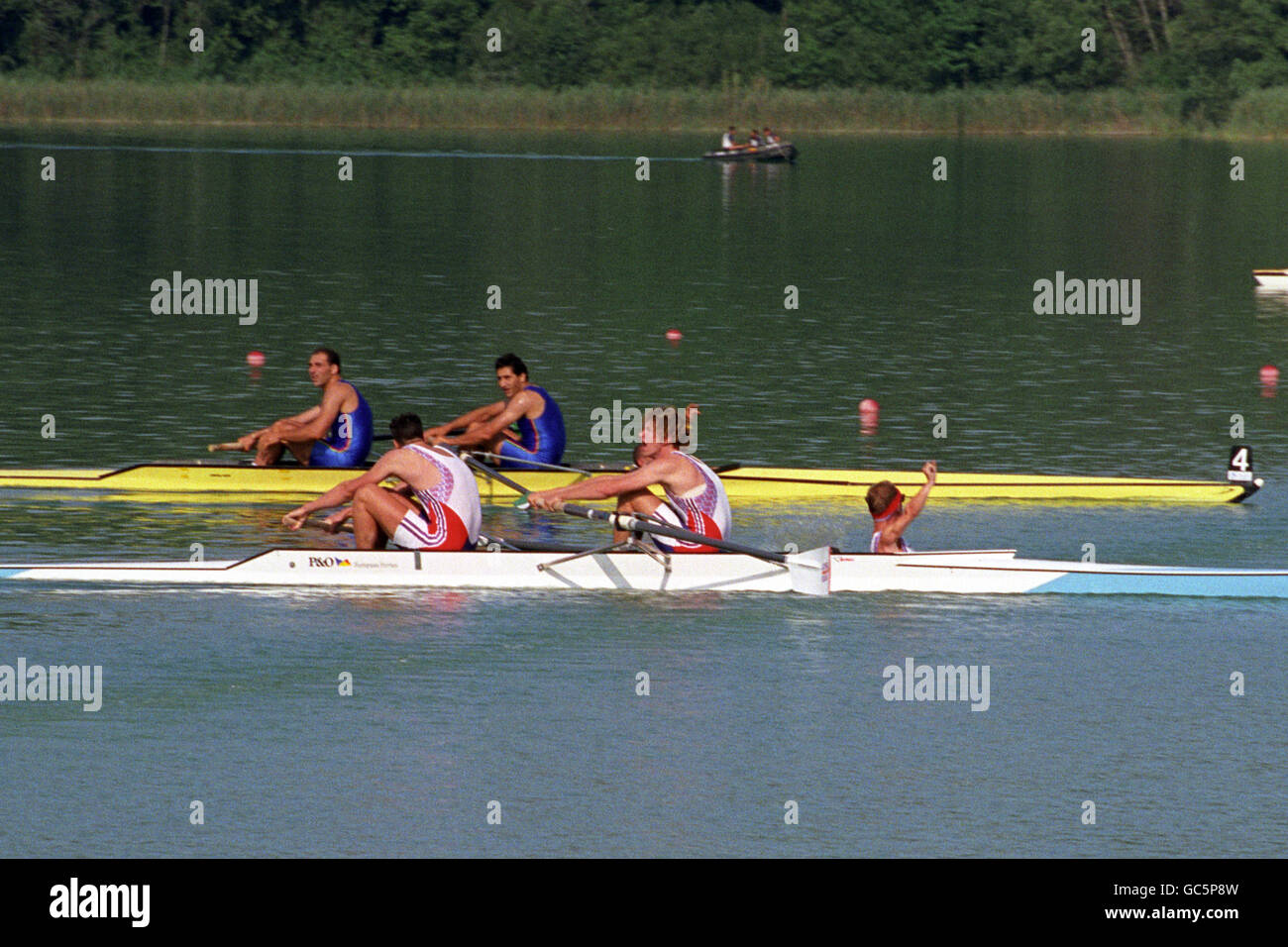 Olympics Barcelona Rowing High Resolution Stock Photography and Images Alamy