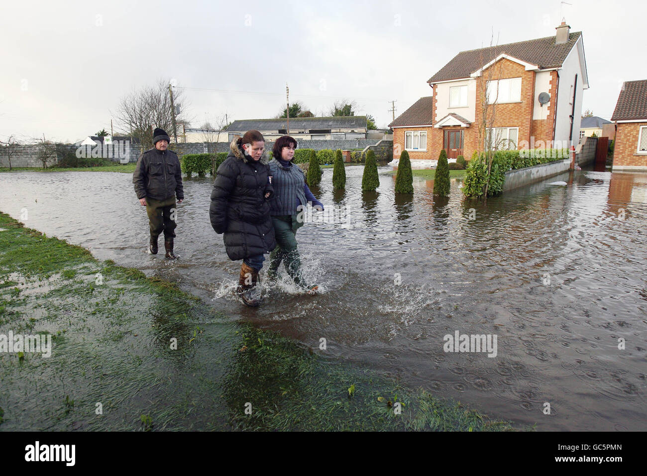 Flooding in Ireland Stock Photo - Alamy