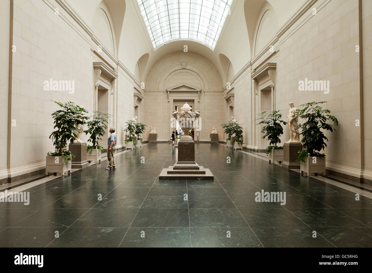 Smithsonian National Gallery of Art building interior - Washington, DC USA Stock Photo