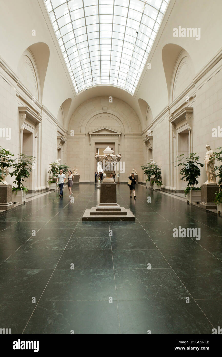 Smithsonian National Gallery of Art building interior - Washington, DC USA Stock Photo