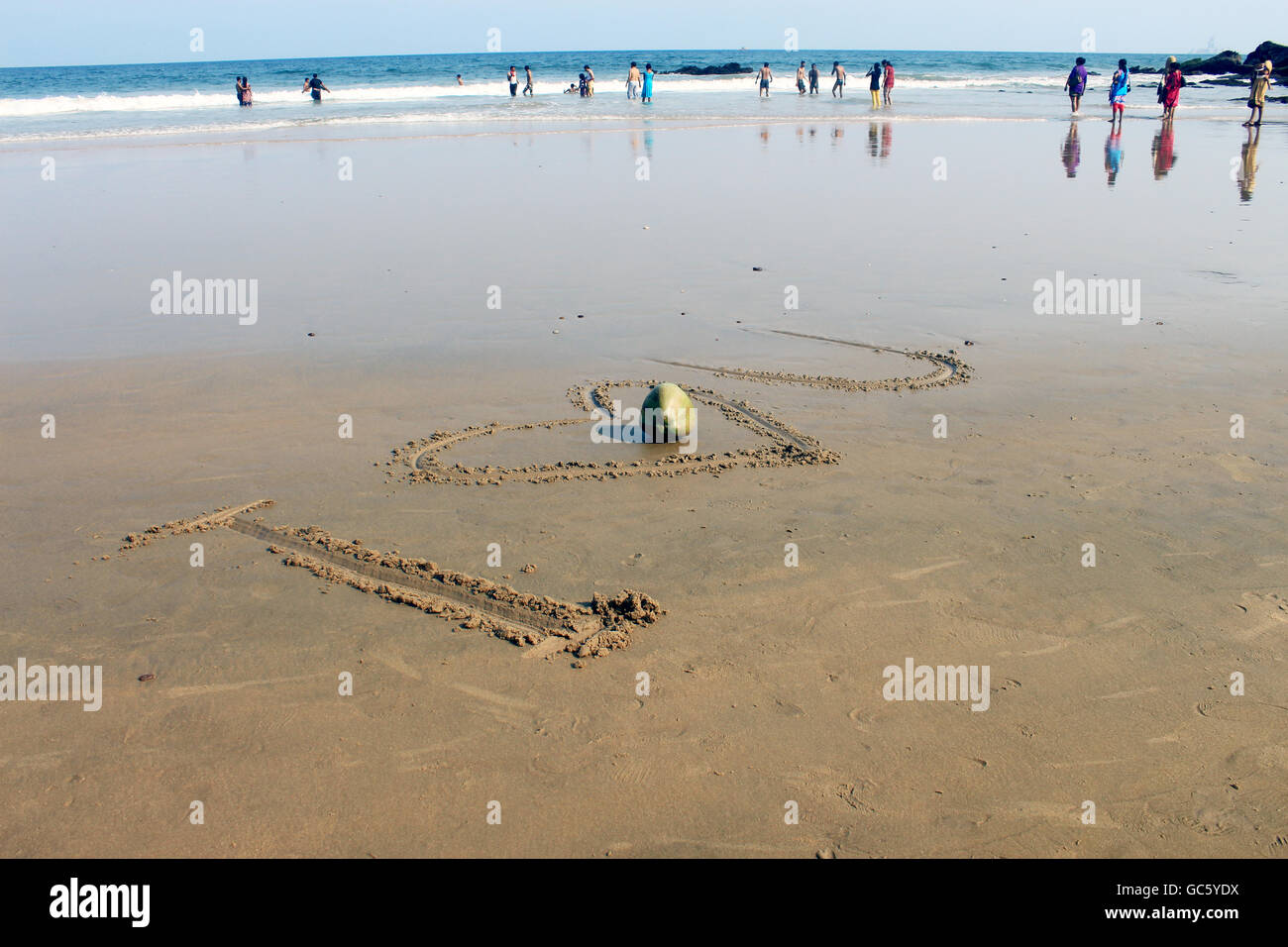 I love you beach writing. I love U written on the beach for your love Stock Photo Alamy