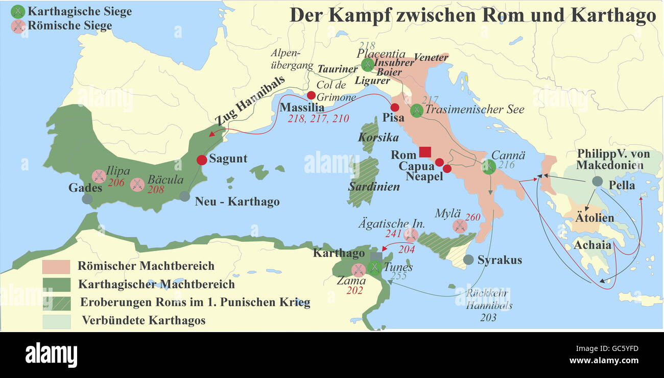 Carthage map High Resolution Stock Photography and Images Alamy