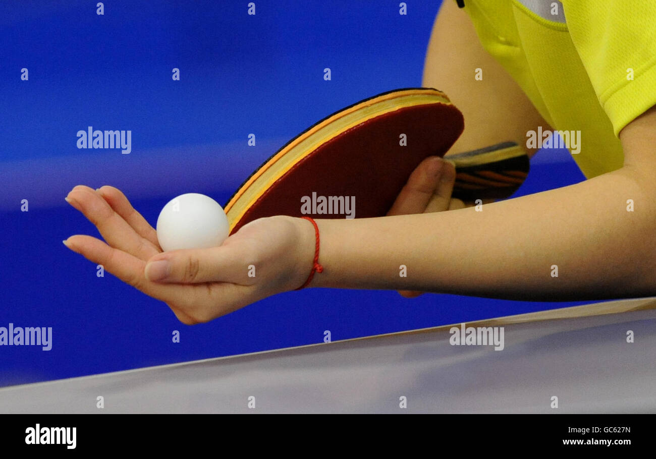 Table Tennis English National Championships English Institute of Sport Sheffield Stock