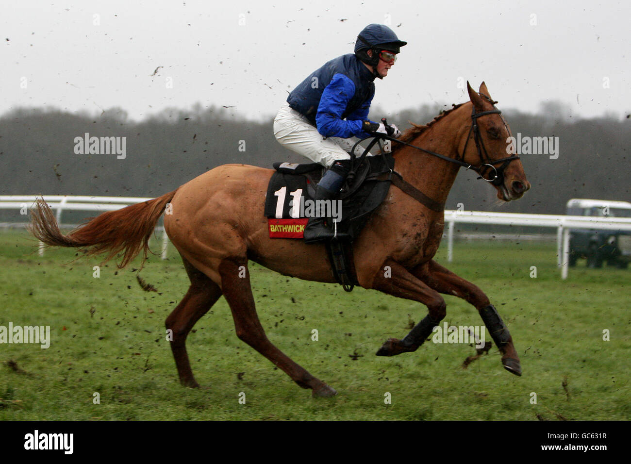 Jockey Gerald Quinn on Sir John during the Happy Birthday Laura From
