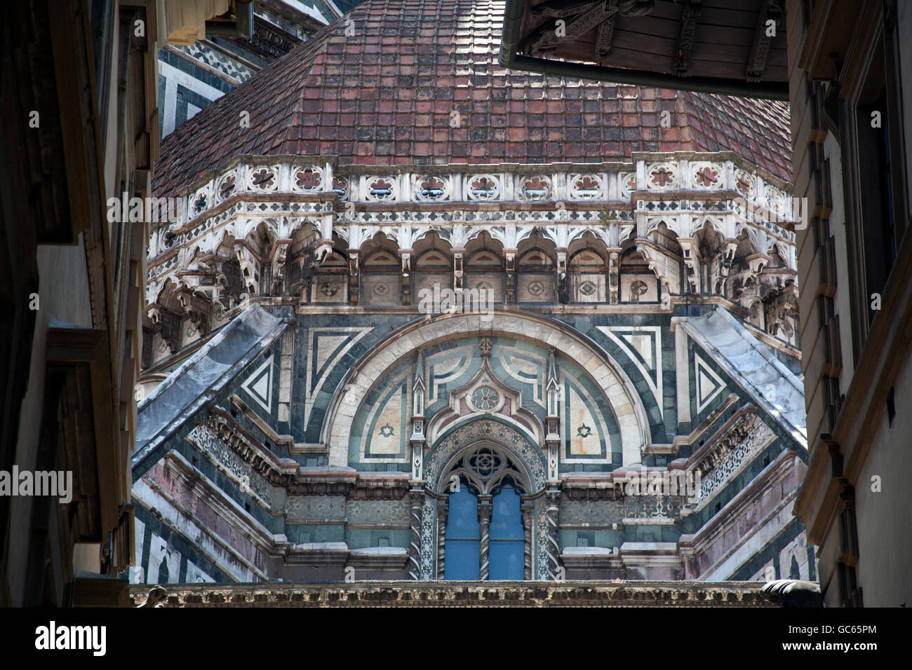 The Cattedrale di Santa Maria del Fiore - Duomo di Firenze - Florence Italy Stock Photo