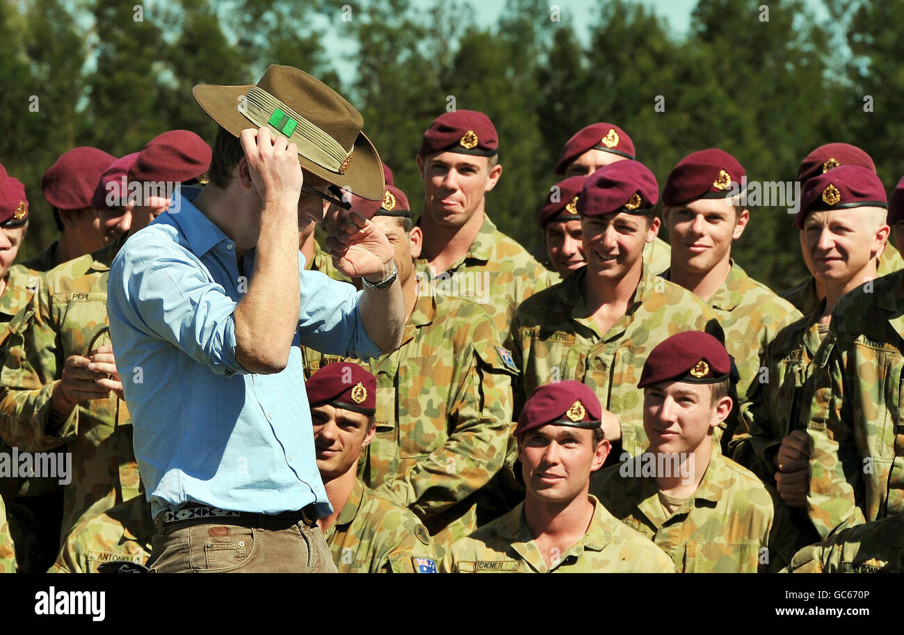 Australian army hat hi-res stock photography and images - Alamy