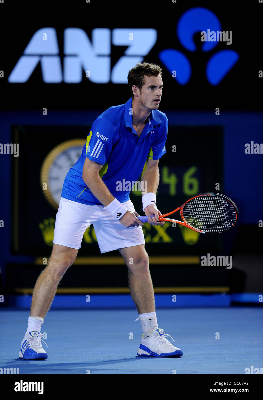 Tennis Australian Open 2010 Day One Melbourne Park Stock Photo