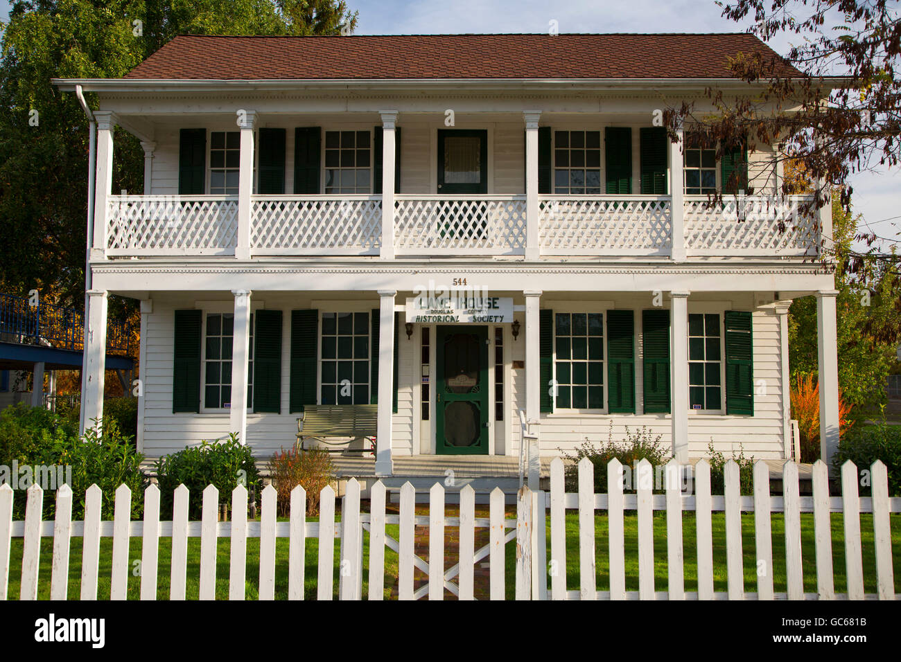 Lane House, Roseburg, Oregon Stock Photo Alamy