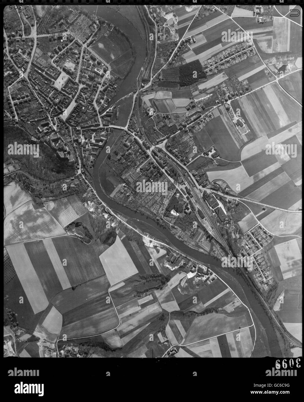- MANDATORY CREDIT CROWN COPYRIGHT/RCAHMS Colditz Castle in Saxony, Germany, on 10 April 1945 just three days before US forces over-ran the area. The image is from The Aerial reconnaissance Archive (TARA) whose custodian is the Royal Commission on the Ancient and Historical Monuments of Scotland (RCAHMS) and which from this Monday, be available on-line to the public. Stock Photo