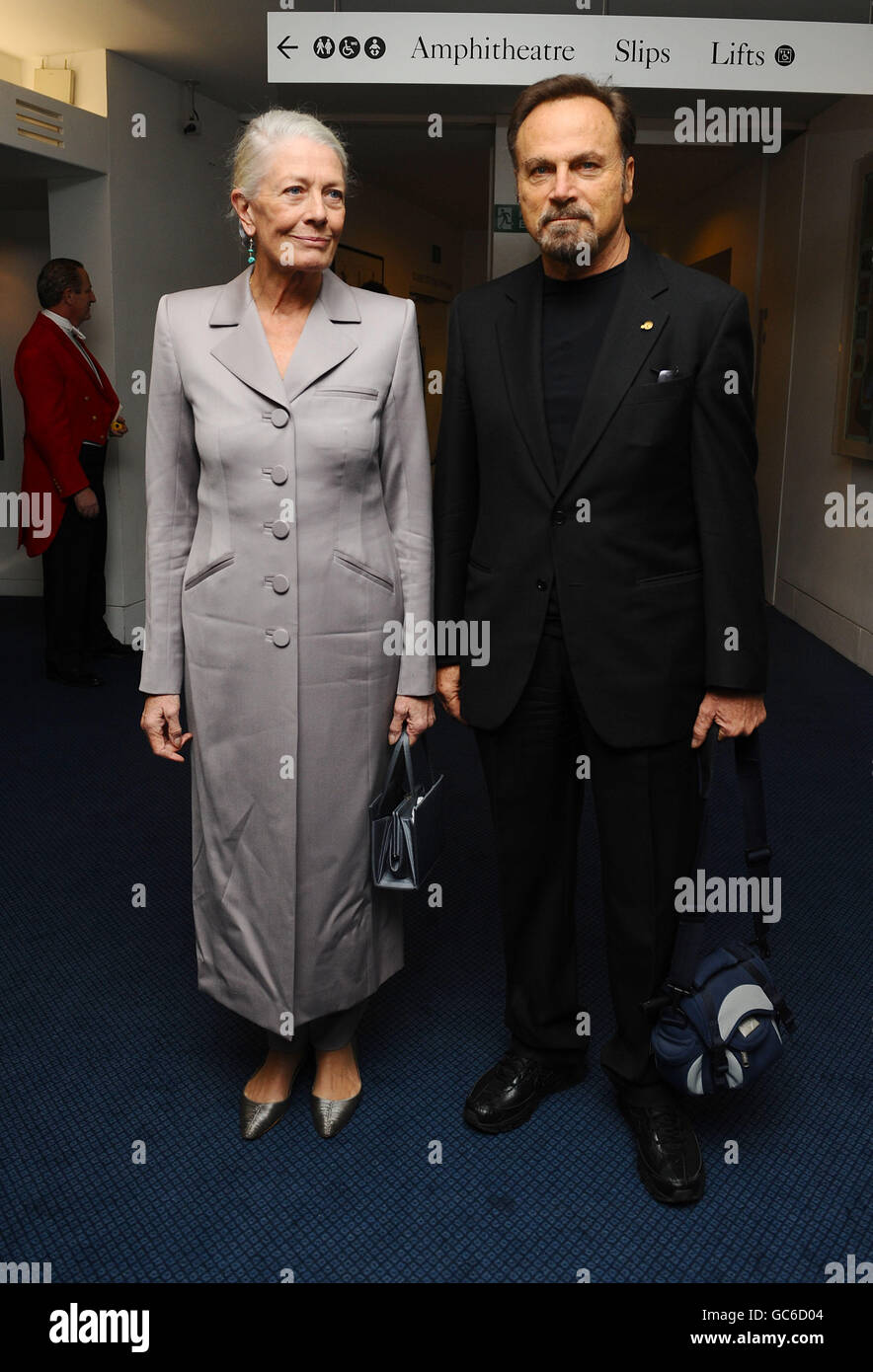 Vanessa Redgrave and Franco Nero attend a pre-lunch reception for the Evening Standard Theatre Awards at the Royal Opera House in Covent Garden, London. PRESS ASSOCIATION Photo. Picture date: Monday November 23, 2009. Photo credit should read: Ian West/PA Wire Stock Photo