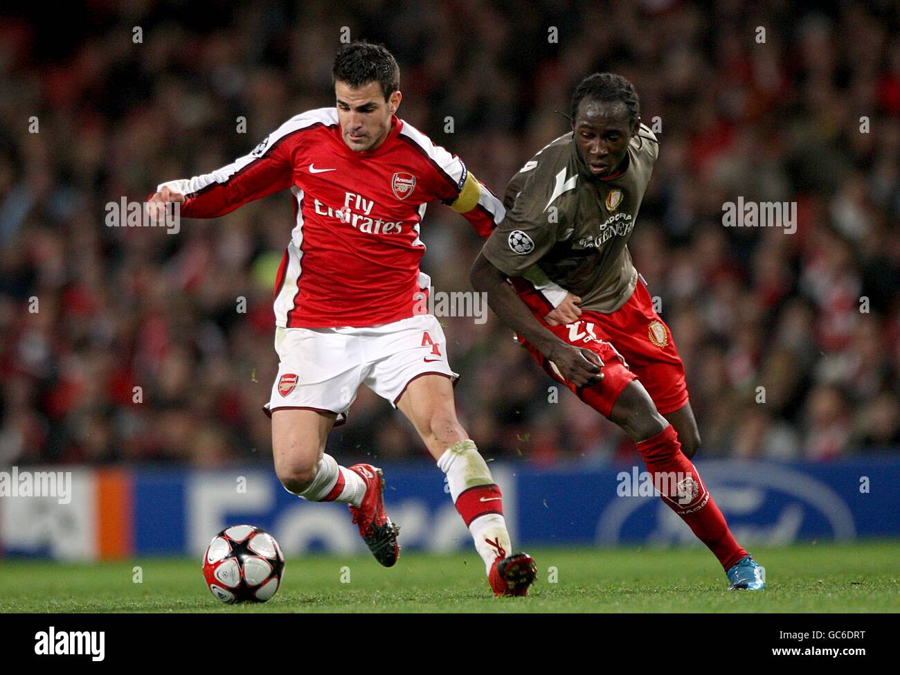 Soccer uefa champions league group arsenal standard liege emirates