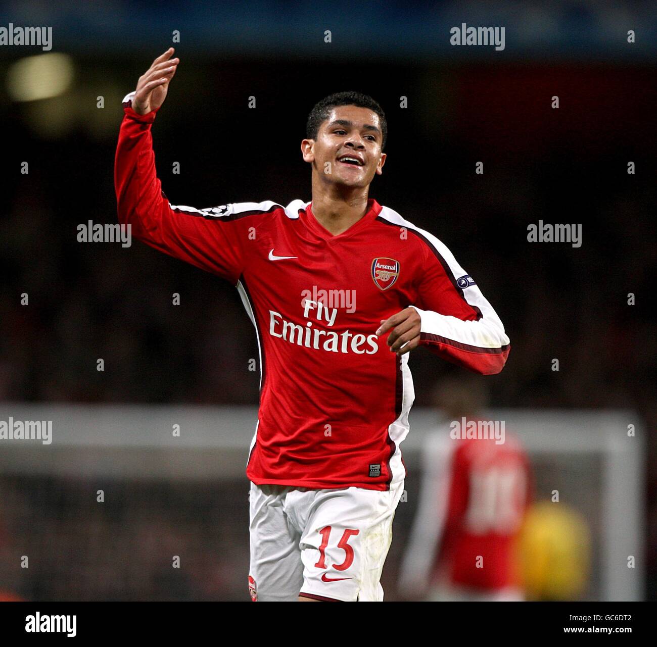 Soccer - UEFA Champions League - Group H - Arsenal v Steaua Bucharest -  Emirates Stadium Stock Photo - Alamy