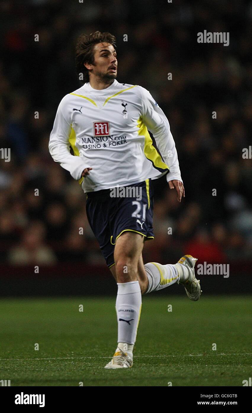 Soccer - Barclays Premier League - Aston Villa v Tottenham Hotspur - Villa Park. Niko Kranjcar, Tottenham Hotspur Stock Photo