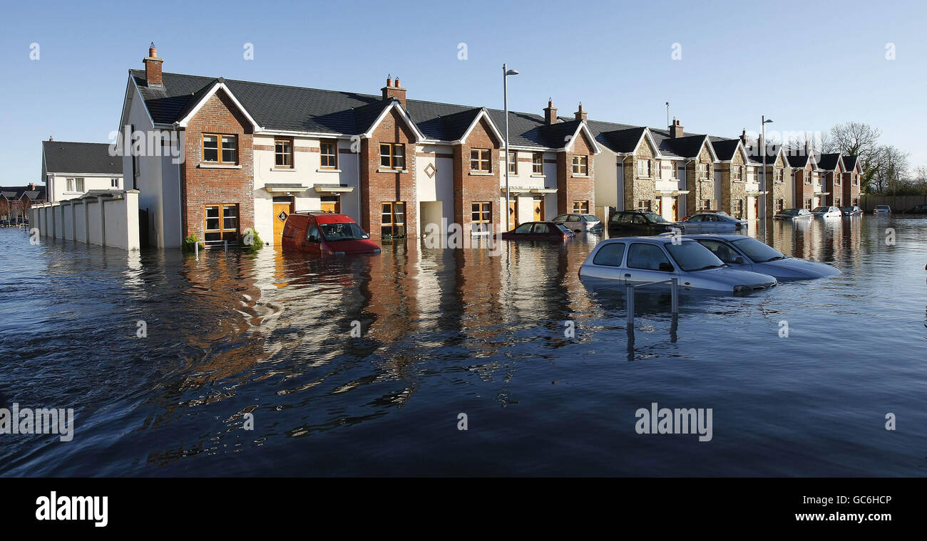 Flooding in Ireland Stock Photo Alamy