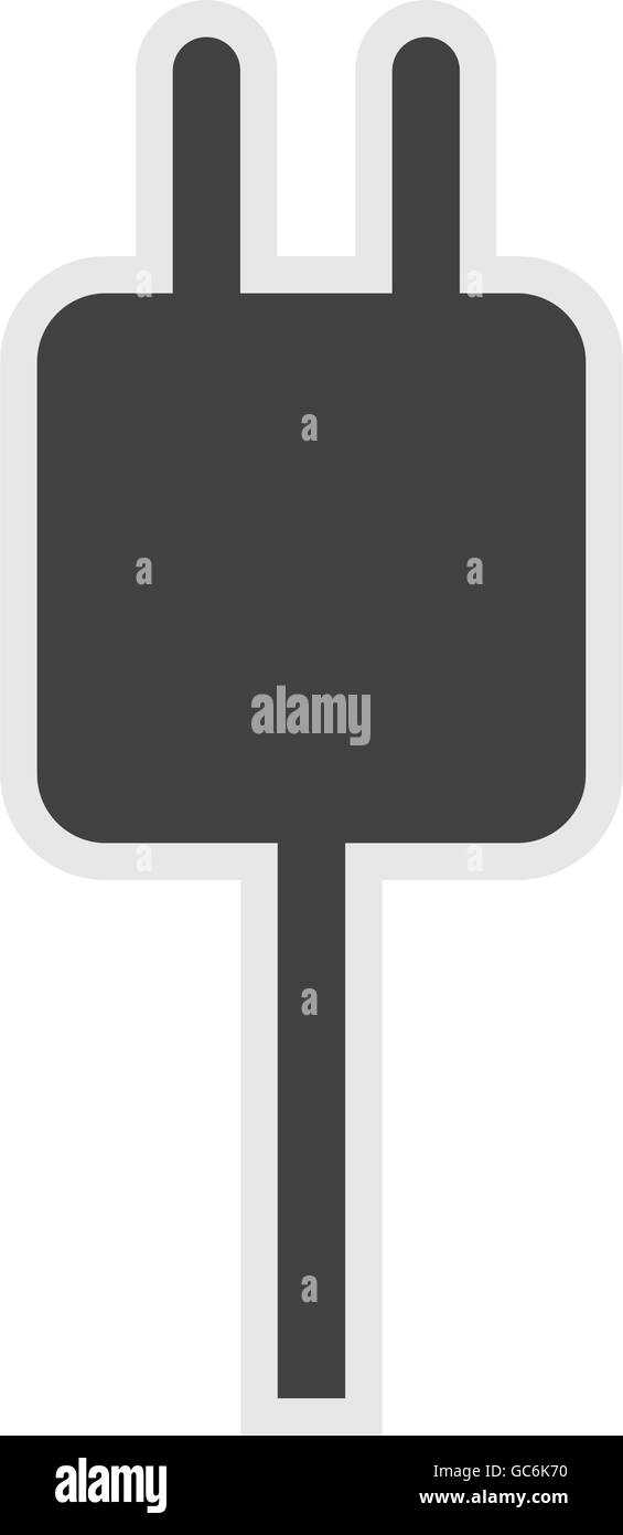 Plug icon. Save energy design. Vector graphic Stock Vector Image & Art ...