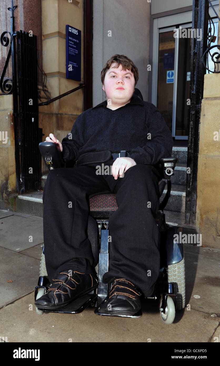 Landmark Disability Case - Sheffield Stock Photo