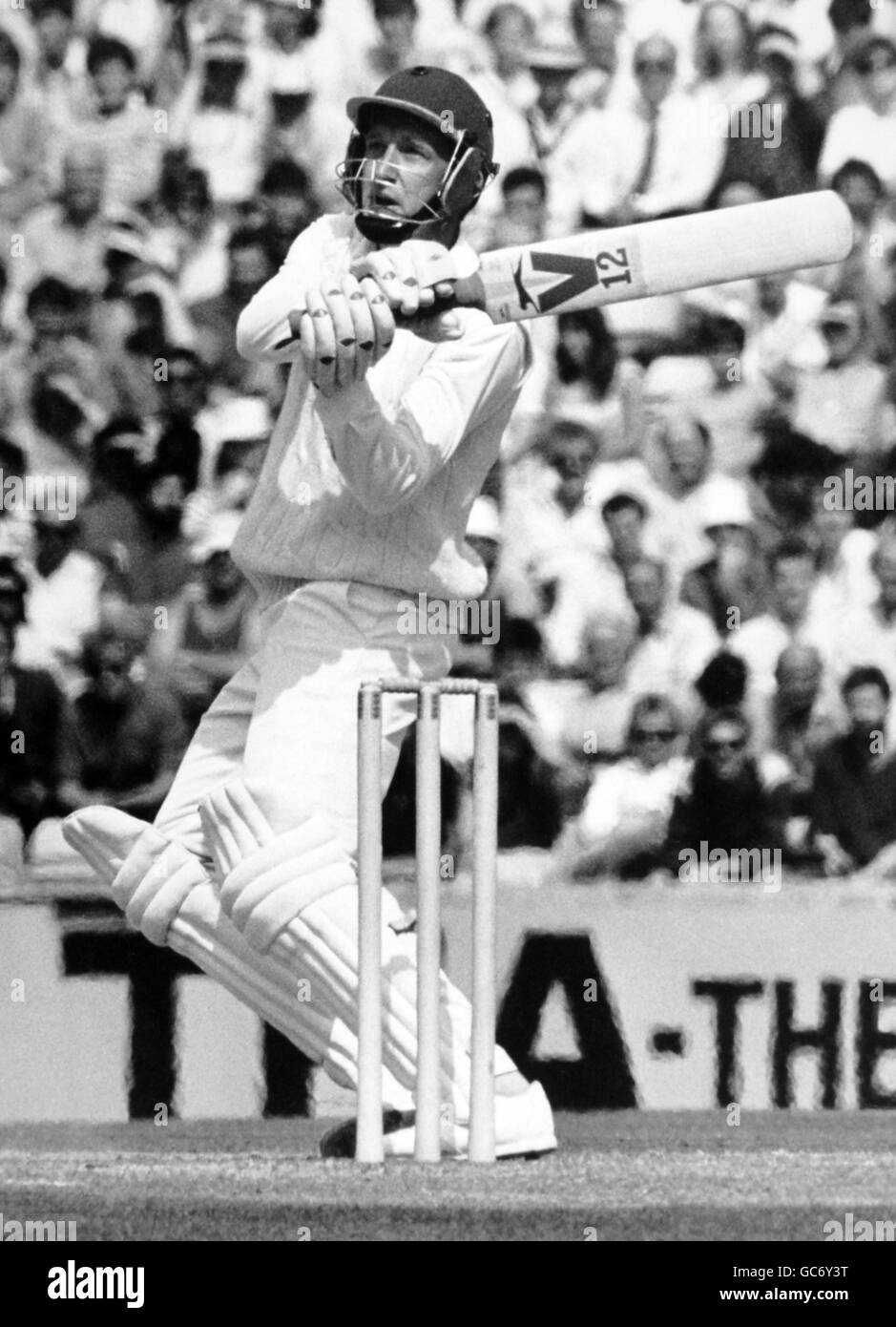 Cricket - England v New Zealand - New Zealand in England 1986 (3rd Test) Venue Kennington Oval Stock Photo