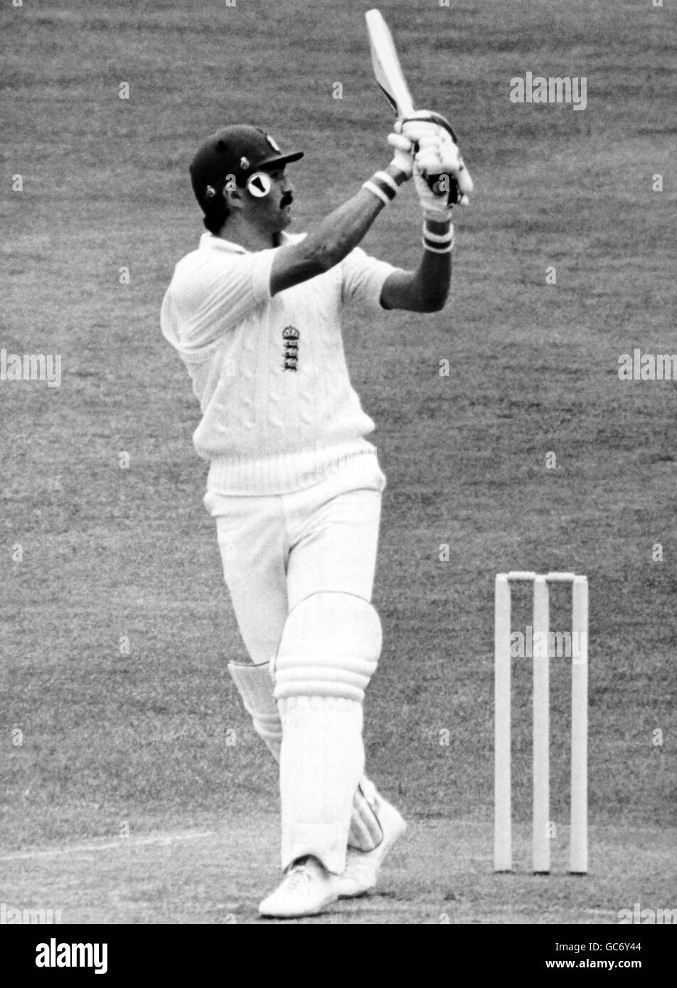 Cricket - England v West Indies - West Indies in British Isles 1980 (2nd Test) -Venue Lord's Cricket Ground, St John's Wood Stock Photo