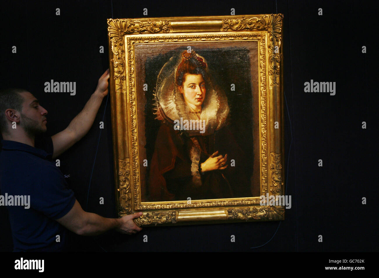Sotheby's Old Master Paintings sale Stock Photo - Alamy