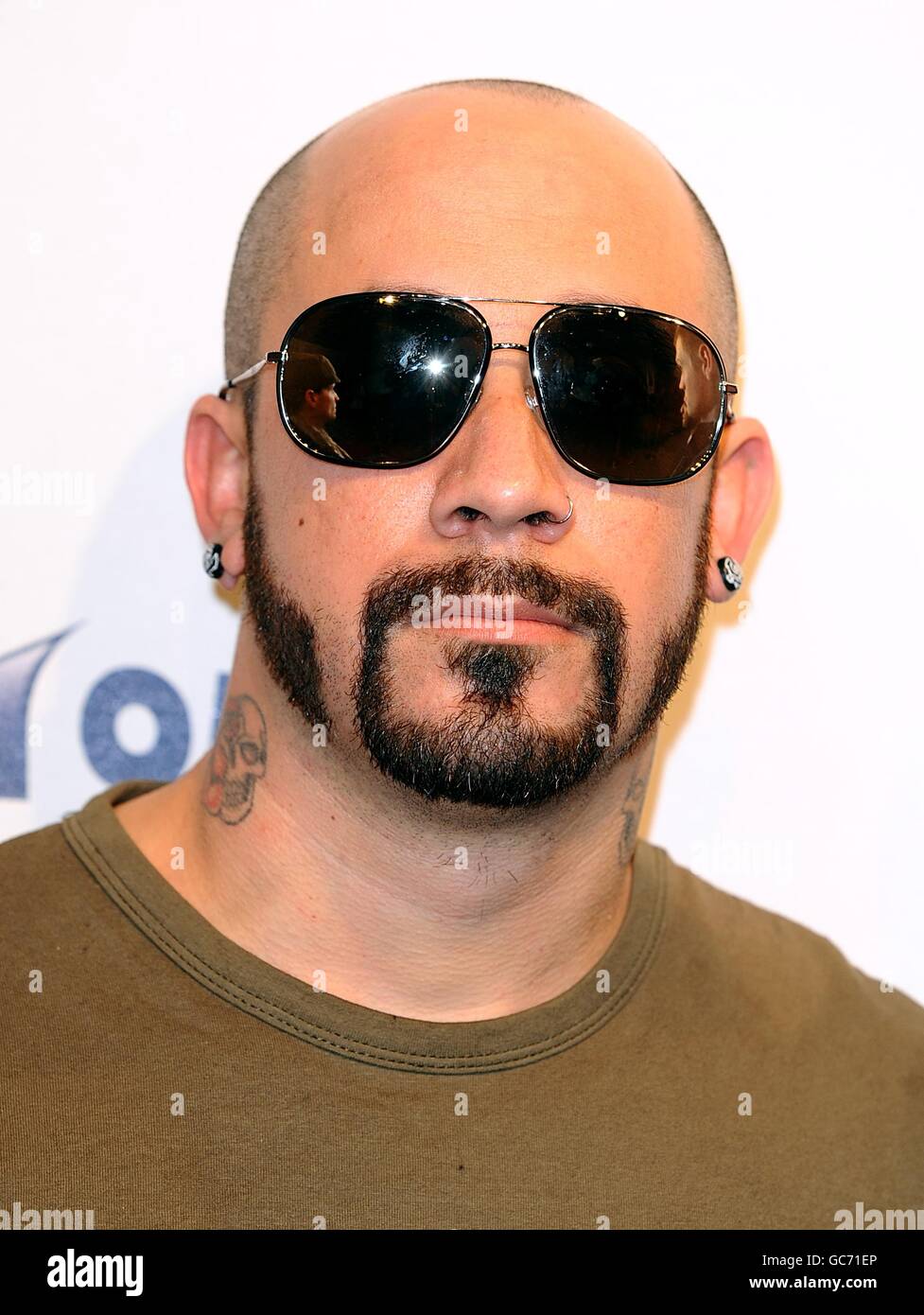 A. J. McLean of The Backstreet Boys in the press room of Capital FM's  Jingle Bell Ball at the O2 Arena in London Stock Photo - Alamy