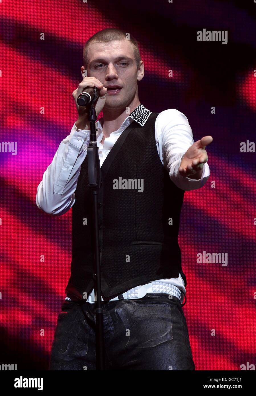 Capital FM's Jingle Bell Ball Day Two Show London. Nick Carter of