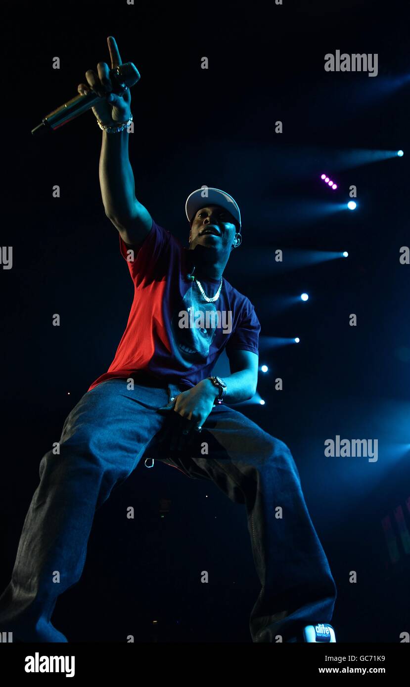 Dizzee Rascal 2008 Dizzee Rascal performing during Capital FM's Jingle Bell Ball at the O2 ...
