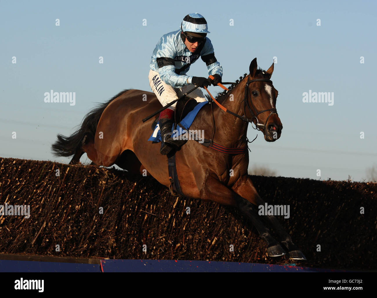Peterborough chase day huntingdon racecourse hires stock photography