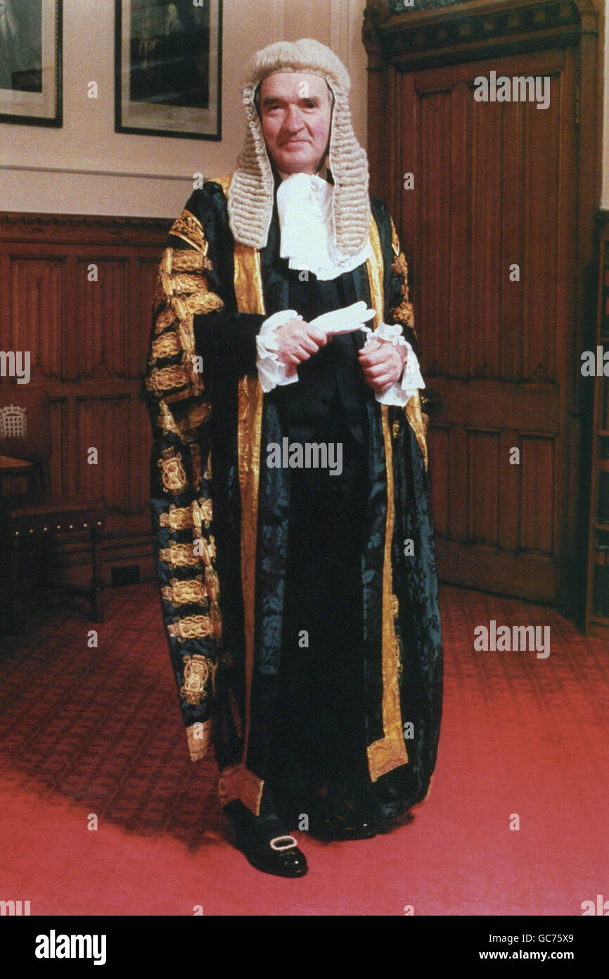 LORD CHANCELLOR, LORD MACKAY Stock Photo Alamy
