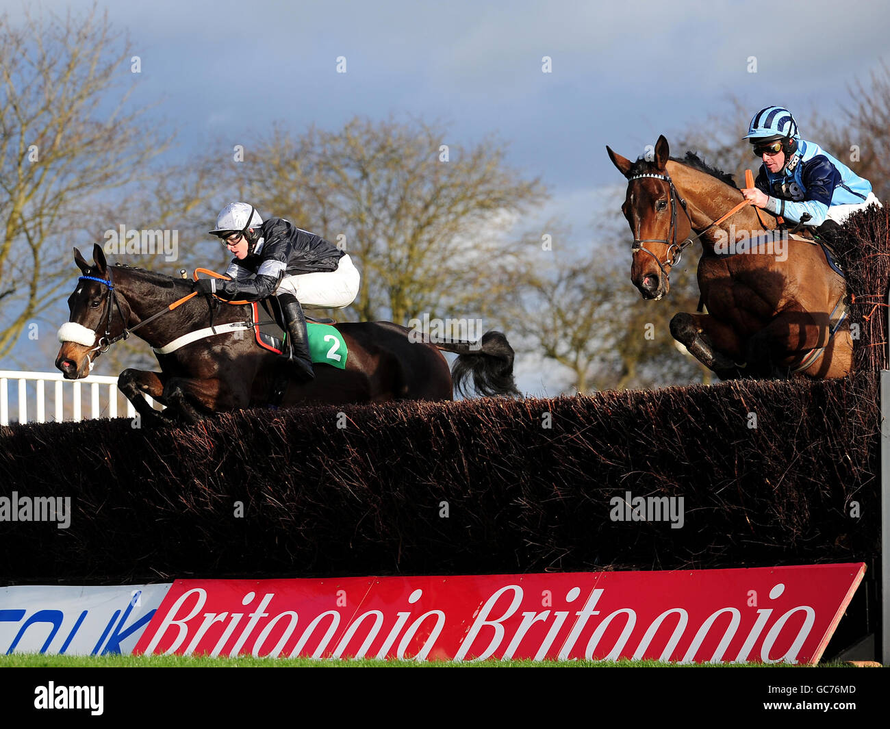 Racing - Christmas Market Day - Uttoxeter Racecourse Stock Photo