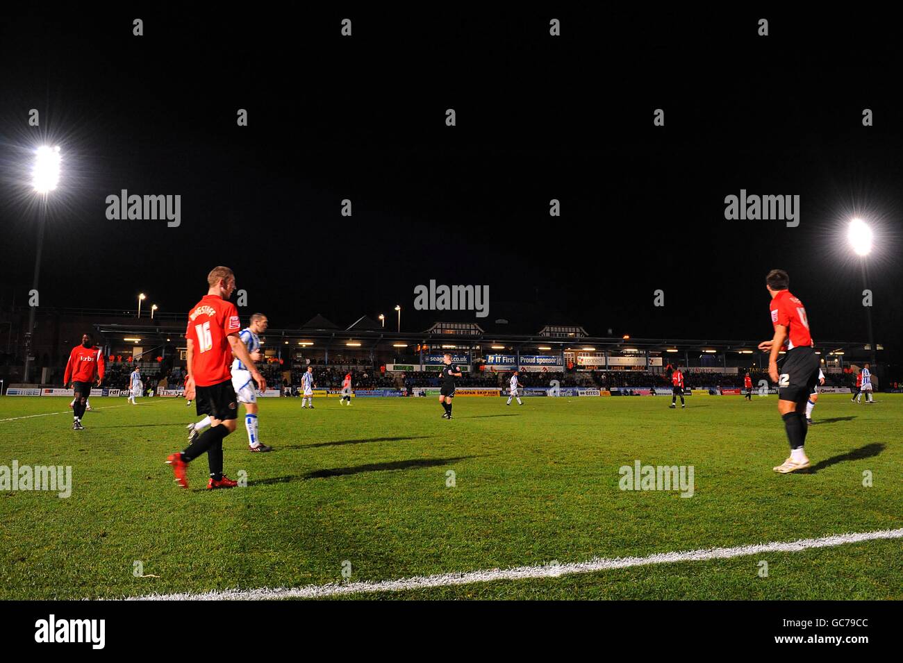 General view of the withdean stadium hi-res stock photography and