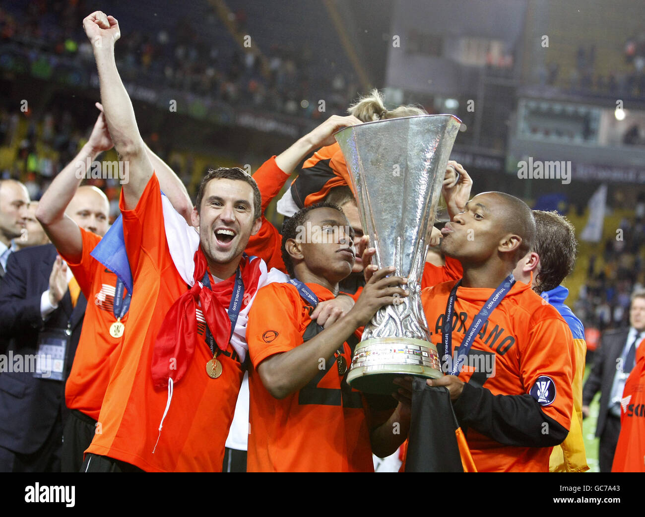 Soccer - UEFA Champions League - Quarter Final - First Leg - Barcelona v  Shakhtar Donestk - Nou Camp. Henrik Mkhitaryan, Shakhtar Donetsk Stock  Photo - Alamy