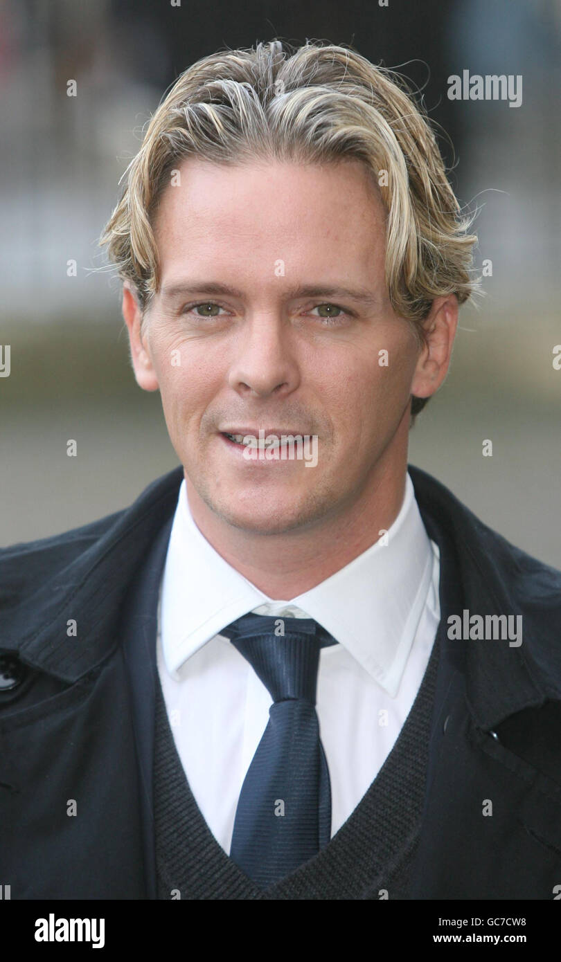 Matthew Cutler arrives for the Woman's Own Children of Courage Awards at Westminster Abbey, London. Stock Photo