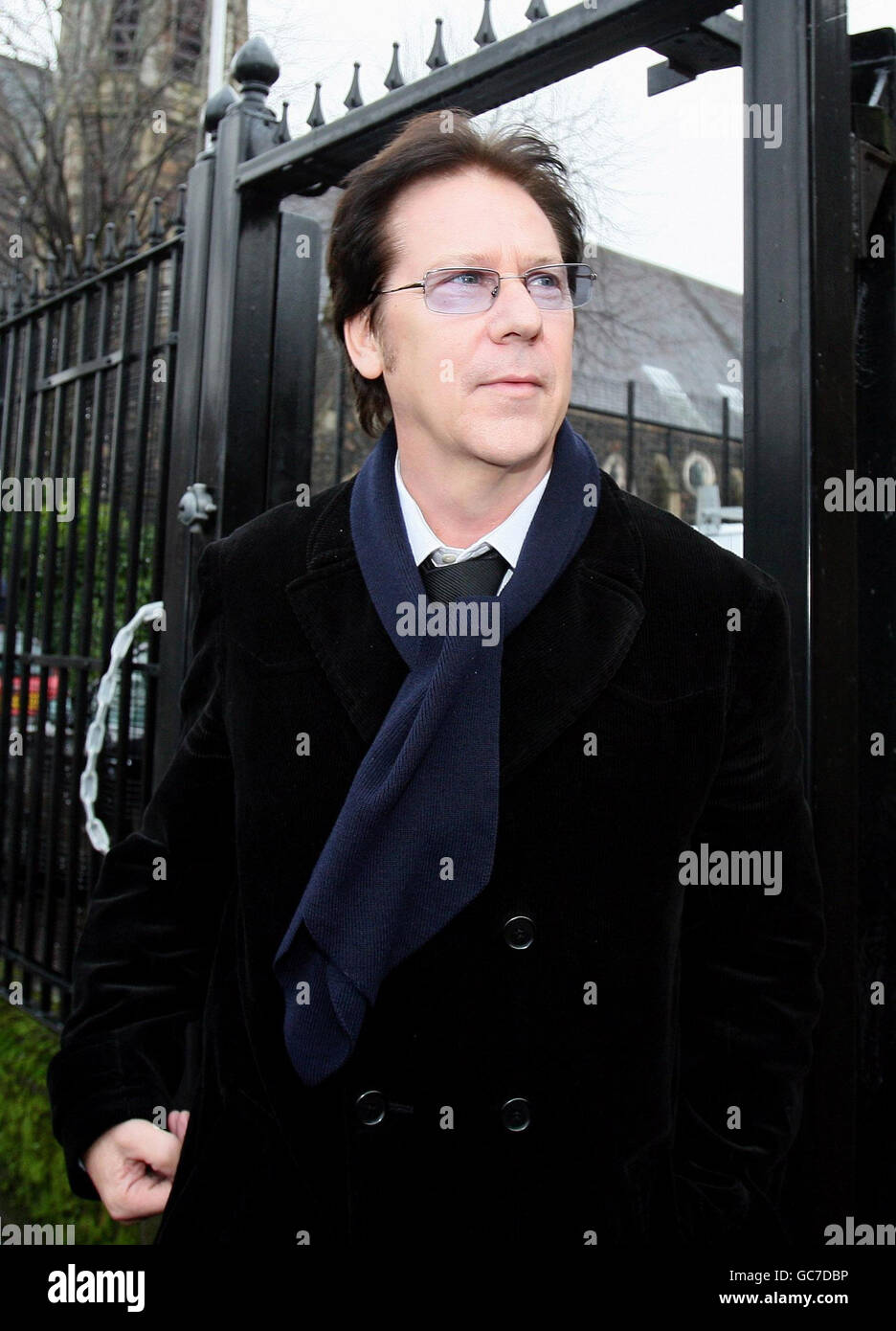 Eighties pop singer Shakin' Stevens, who denies assaulting a photographer, is seen outside Ballymena Magistrates' Court, where he gave evidence in his defence. Stock Photo