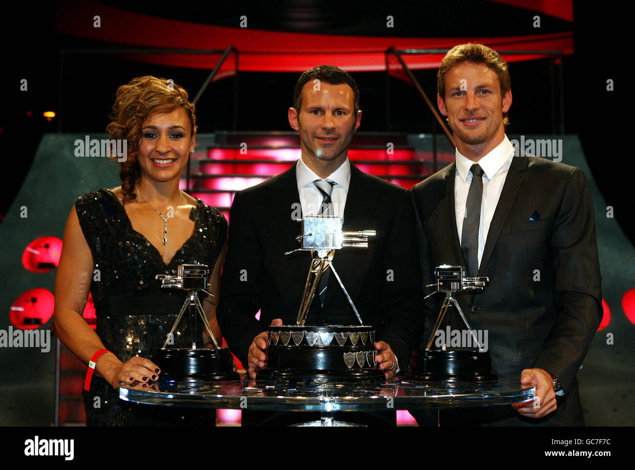 Sports Personality Of The Year Trophy Stock Photos & Sports Personality